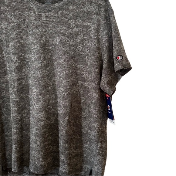 Men’s Champion DRI-Fit Athletic Shirt Size 2X Marled Gray NWTS - Picture 4 of 11